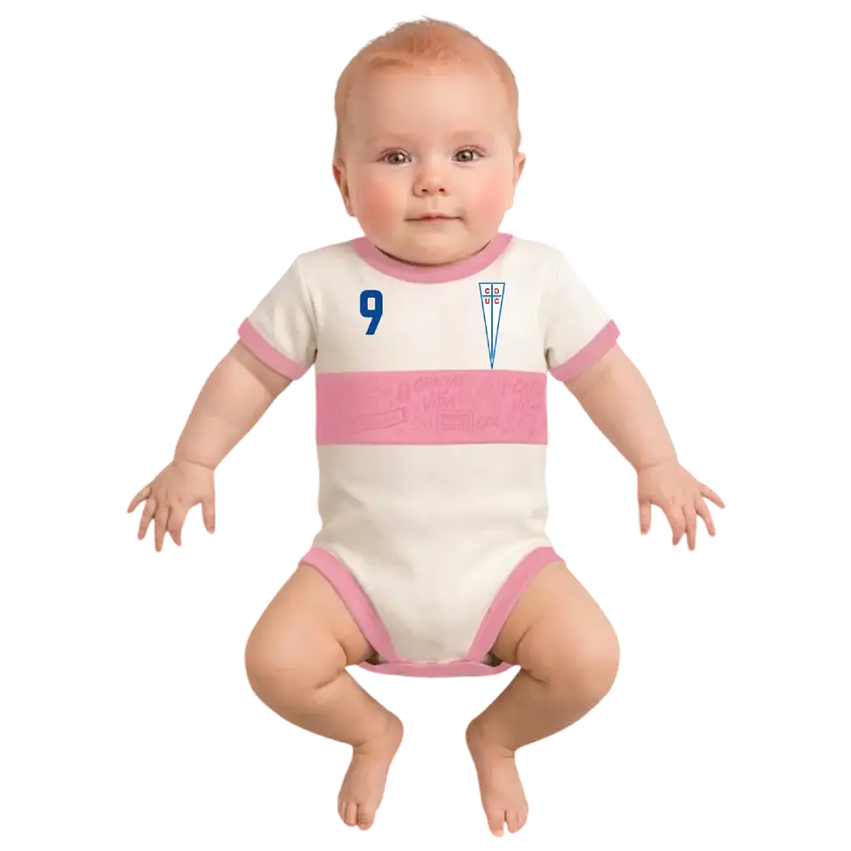 BODY ROSA MANGA CORTA UC 1
