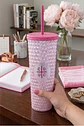 VASO TUMBLER SHINY PINK U. CATÓLICA - Miniatura 1