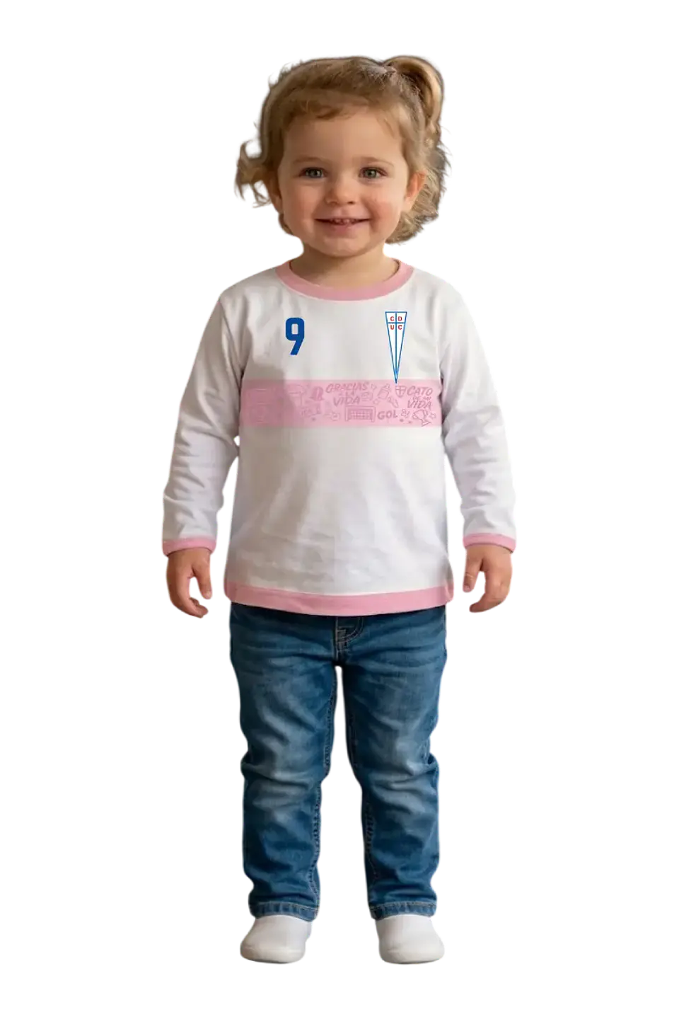 POLERA MANGA LARGA LOCAL ROSA UC 1
