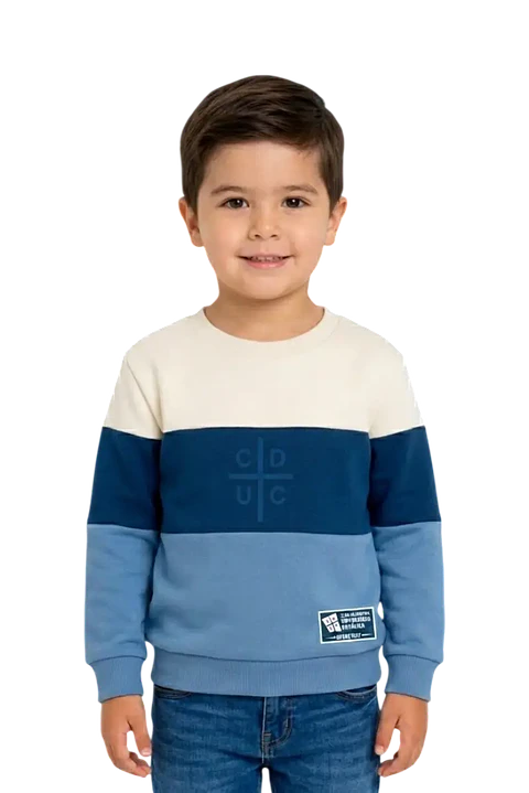 POLERÓN TRICOLOR UC (4 A 6 AÑOS) 