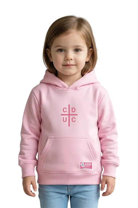 POLERÓN CANGURO ROSA UC