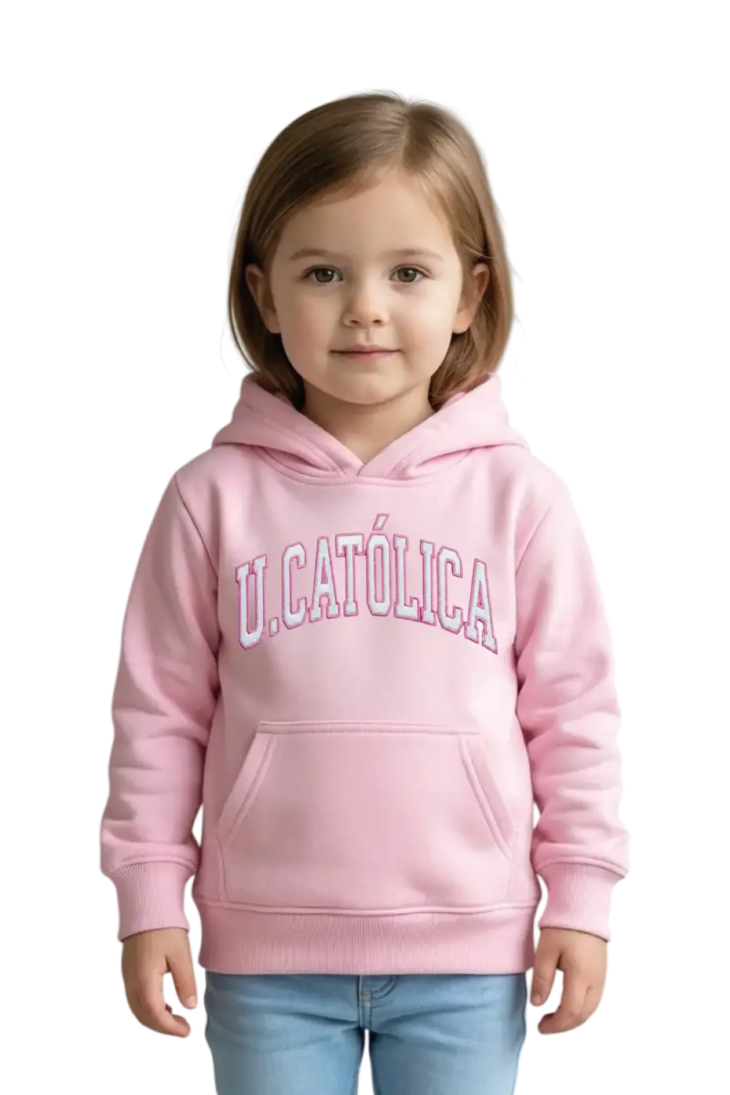 POLERÓN CANGURO ROSA RETRO UC 1