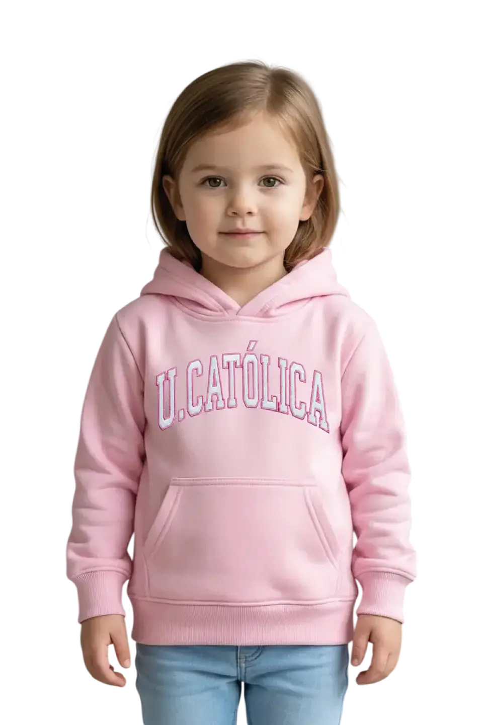 POLERÓN CANGURO ROSA RETRO UC 1