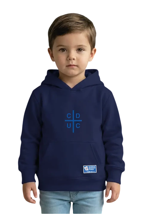 POLERÓN CANGURO AZUL NAVY UC