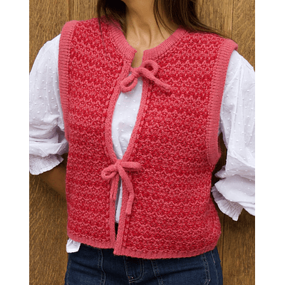 Chaleco Elena Rosa