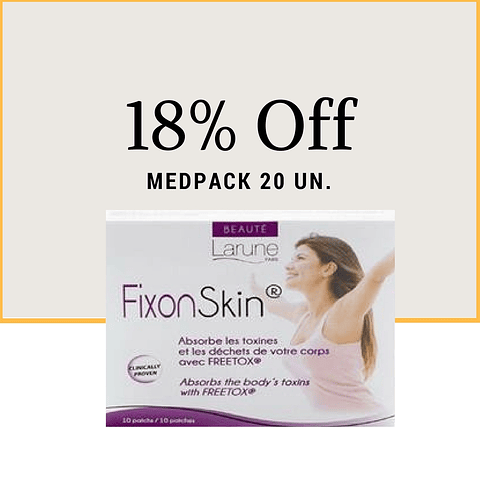 Pack 20 - 18% Off Fixonskin parche Detox