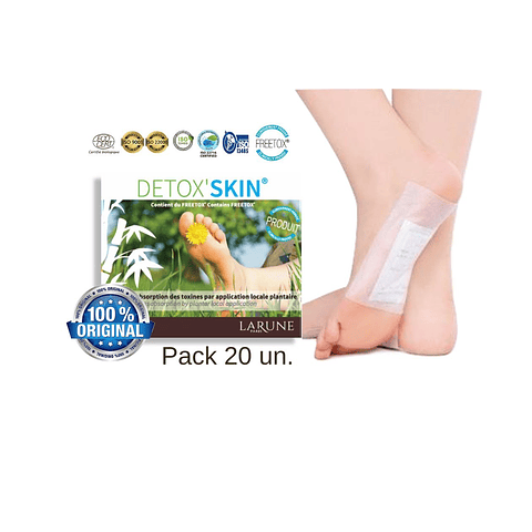 Emplastros podais Detox Skin (Cx 20un)