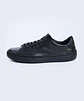 Plus One All Black — Zapatilla de cuero hombre, suela black - Miniatura 1