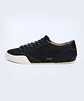 Monday Brunch Black — Zapatilla de gamuza mujer, suela de goma - Miniatura 1