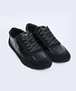 Wild Card Pitón Black — Zapatilla negra de cuero con grabado pitón - Miniatura 3