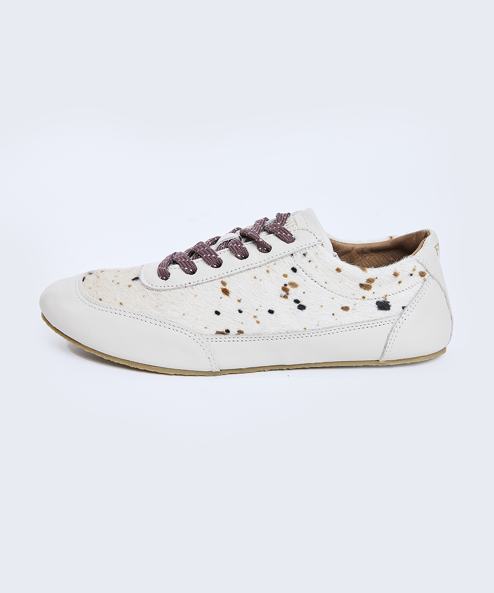 Wild Card Off Bambi — Zapatilla de cuero con pelo 1