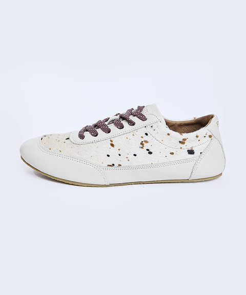 Wild Card Off Bambi — Zapatilla de cuero con pelo