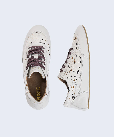 Wild Card Off Bambi — Zapatilla de cuero con pelo