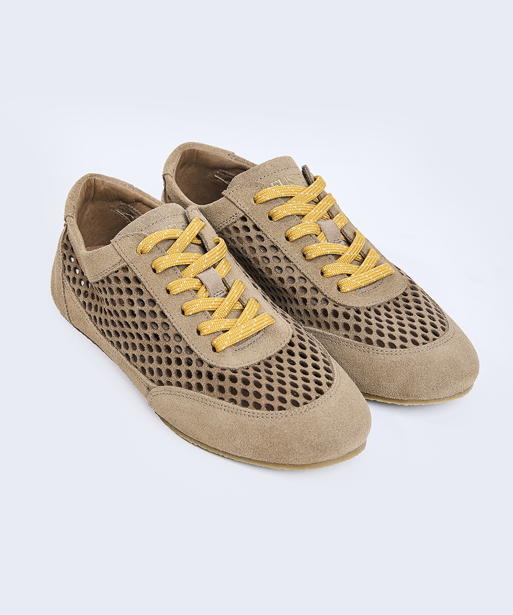 Wild Card Sunny Suede — Zapatilla de gamuza perforada mujer 3