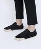 Monday Brunch Black — Zapatilla de gamuza mujer, suela de goma - Miniatura 4