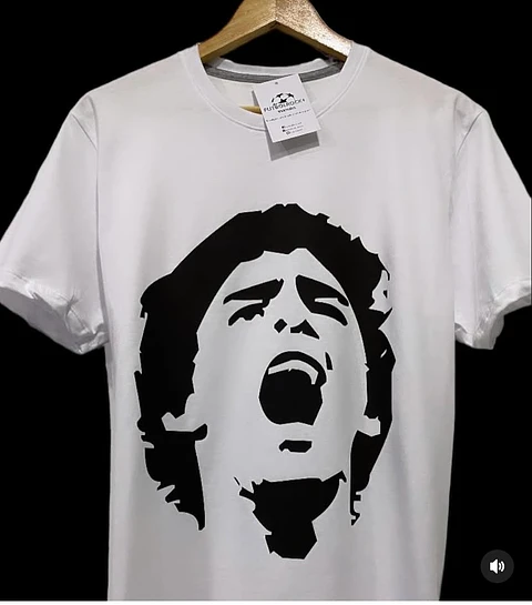 Camiseta Diego maradona "ROSTROS"