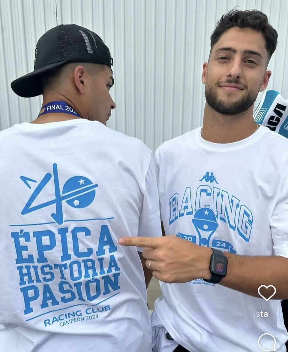 camiseta Racing campeon 5