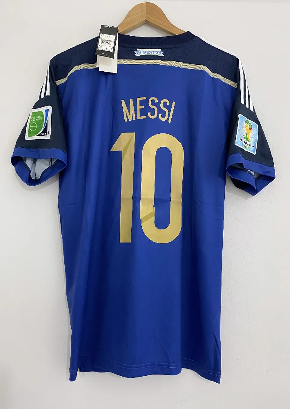 CAMISETA ARGENTINA RETRO 2014 VISITANTE 2