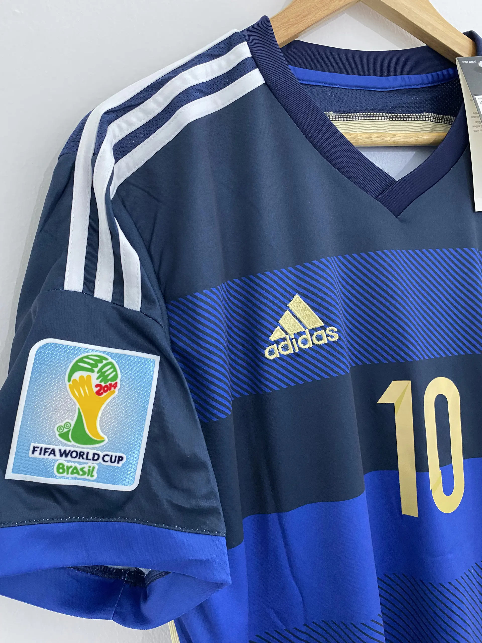 CAMISETA ARGENTINA RETRO 2014 VISITANTE 5
