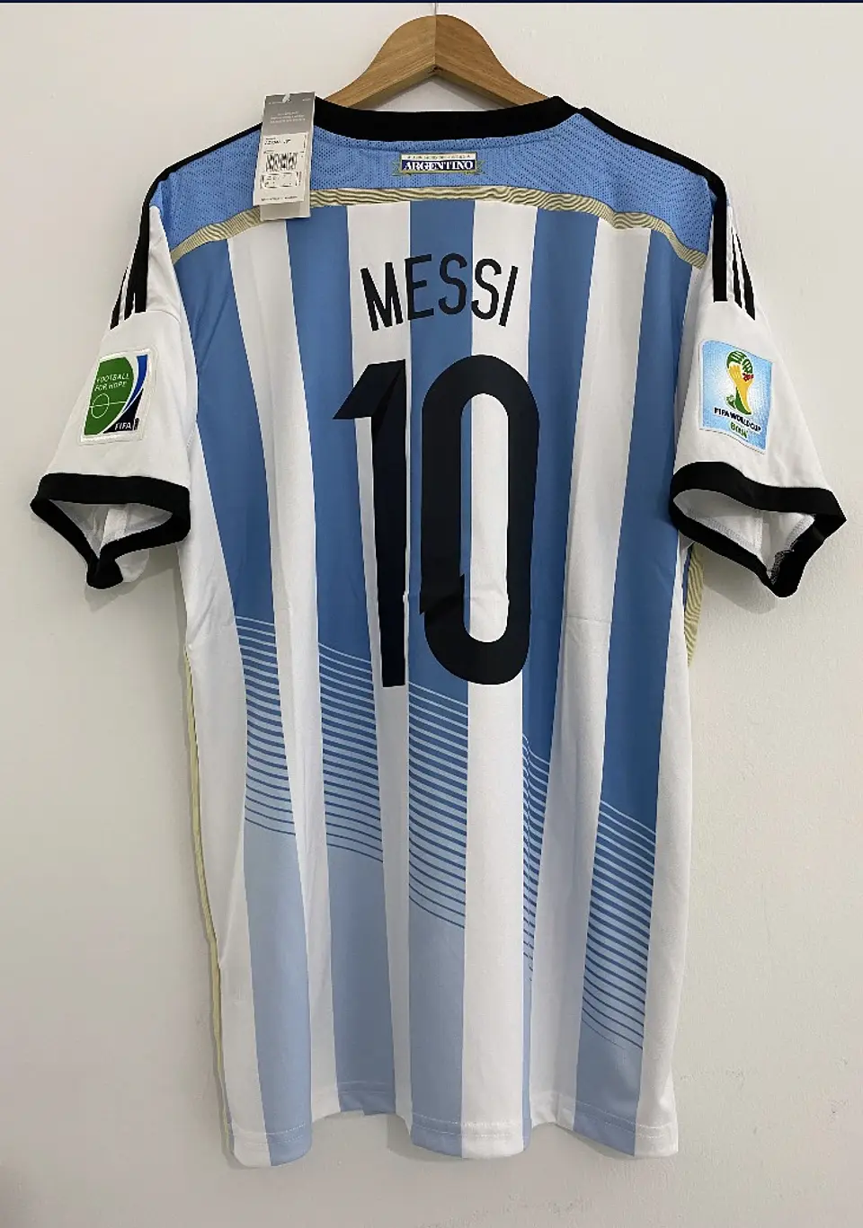 CAMISETA ARGENTINA RETRO 2014 TITULAR 2