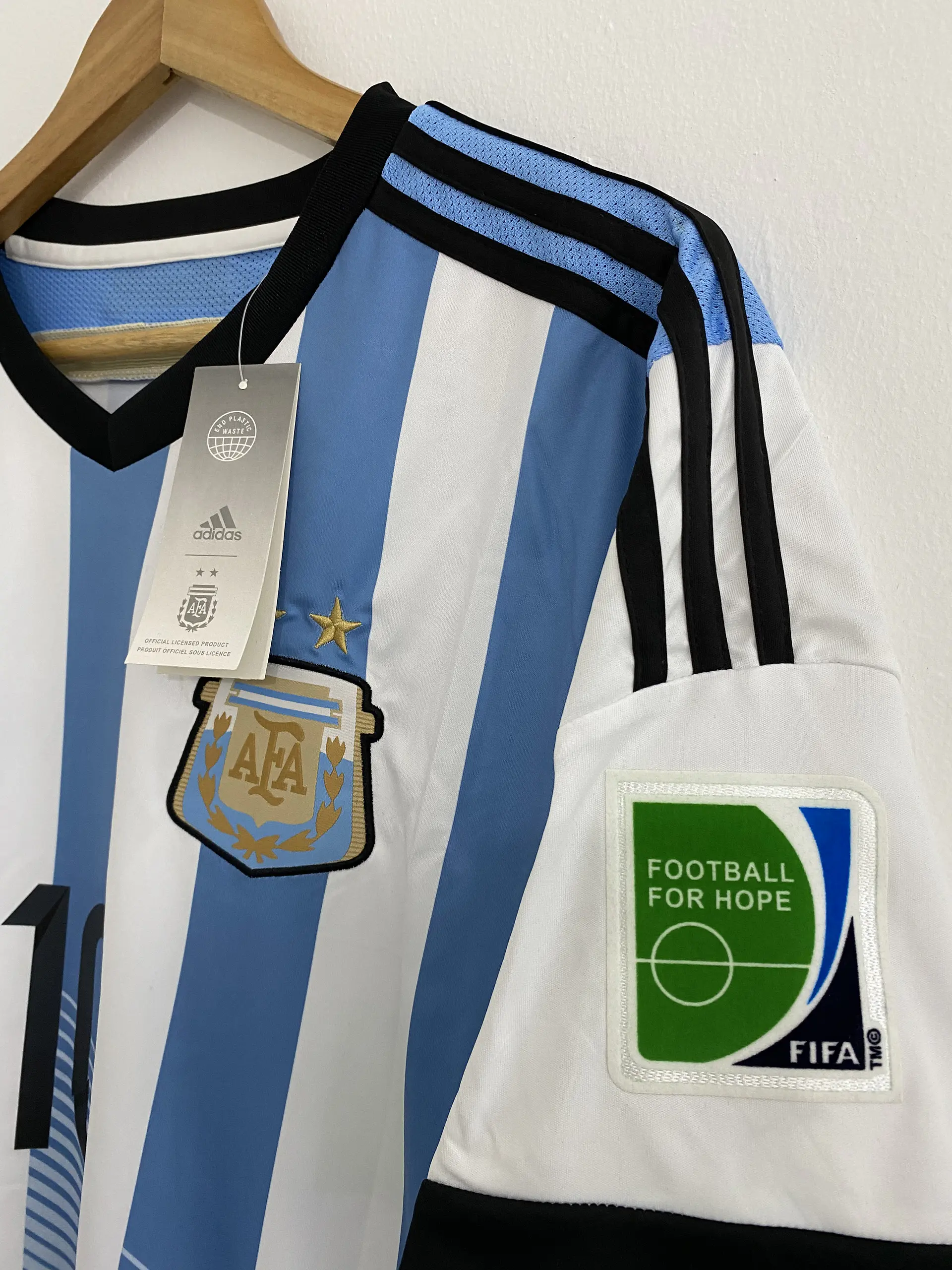 CAMISETA ARGENTINA RETRO 2014 TITULAR 5