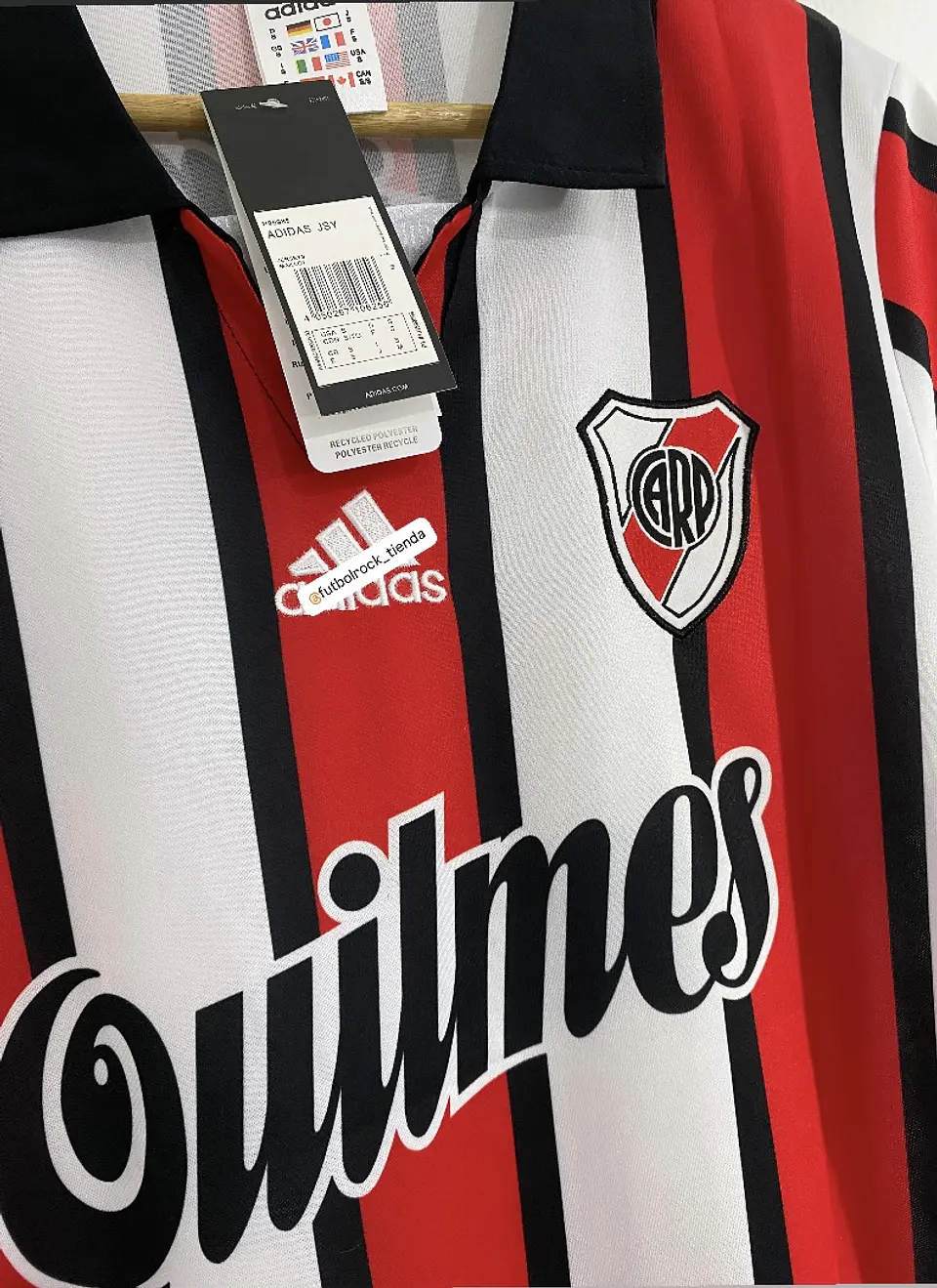 CAMISETA RIVER PLATE RETRO TRICOLOR 1999-2000 3