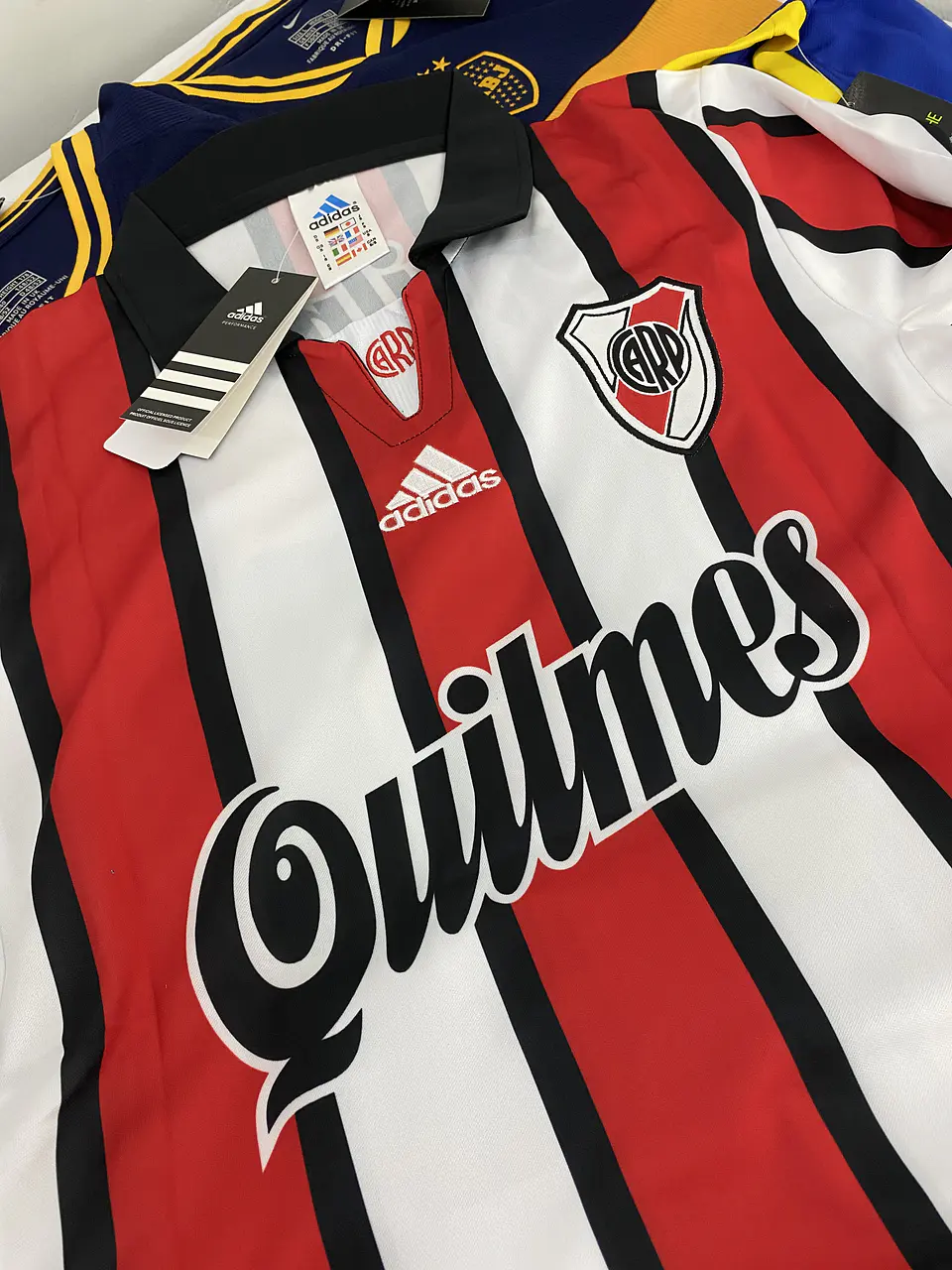 CAMISETA RIVER PLATE RETRO TRICOLOR 1999-2000 4