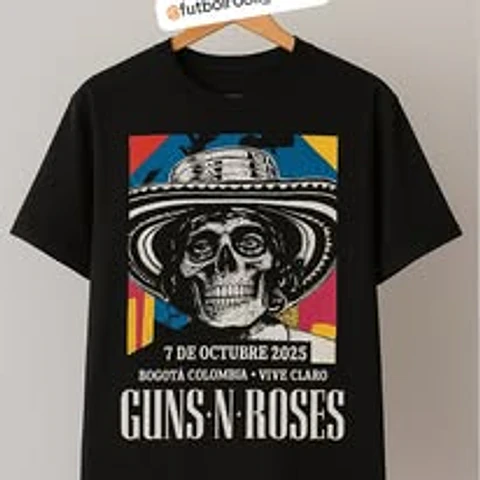 Camiseta Guns and Roses