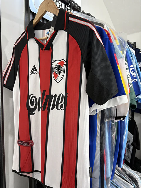 CAMISETA RIVER PLATE  TRICOLOR RETRO 2000-2001