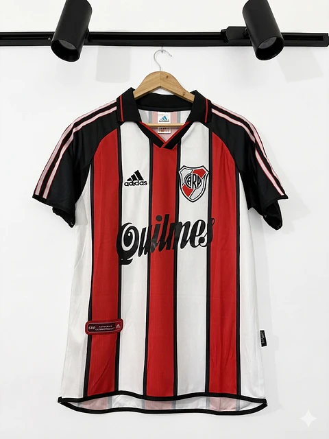 CAMISETA RIVER PLATE  TRICOLOR RETRO 2000-2001