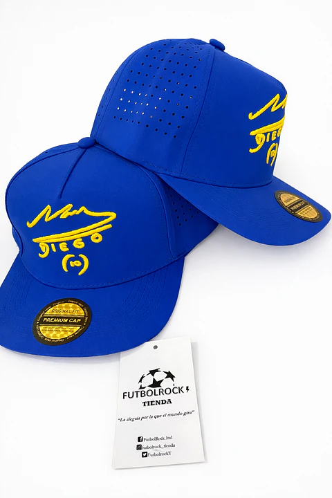 Gorra Bordada Plana  Diego