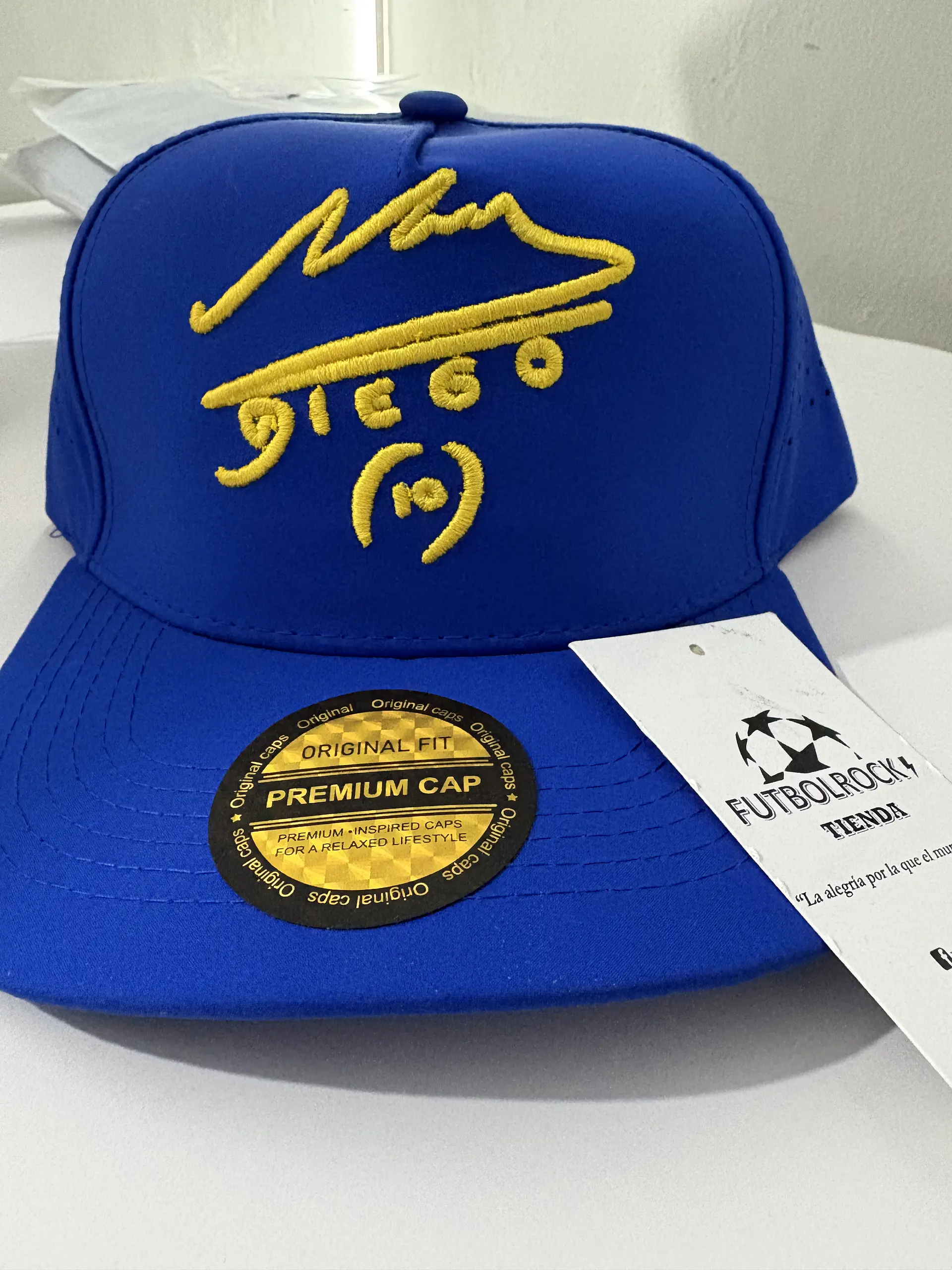 Gorra Bordada Plana  Diego 2