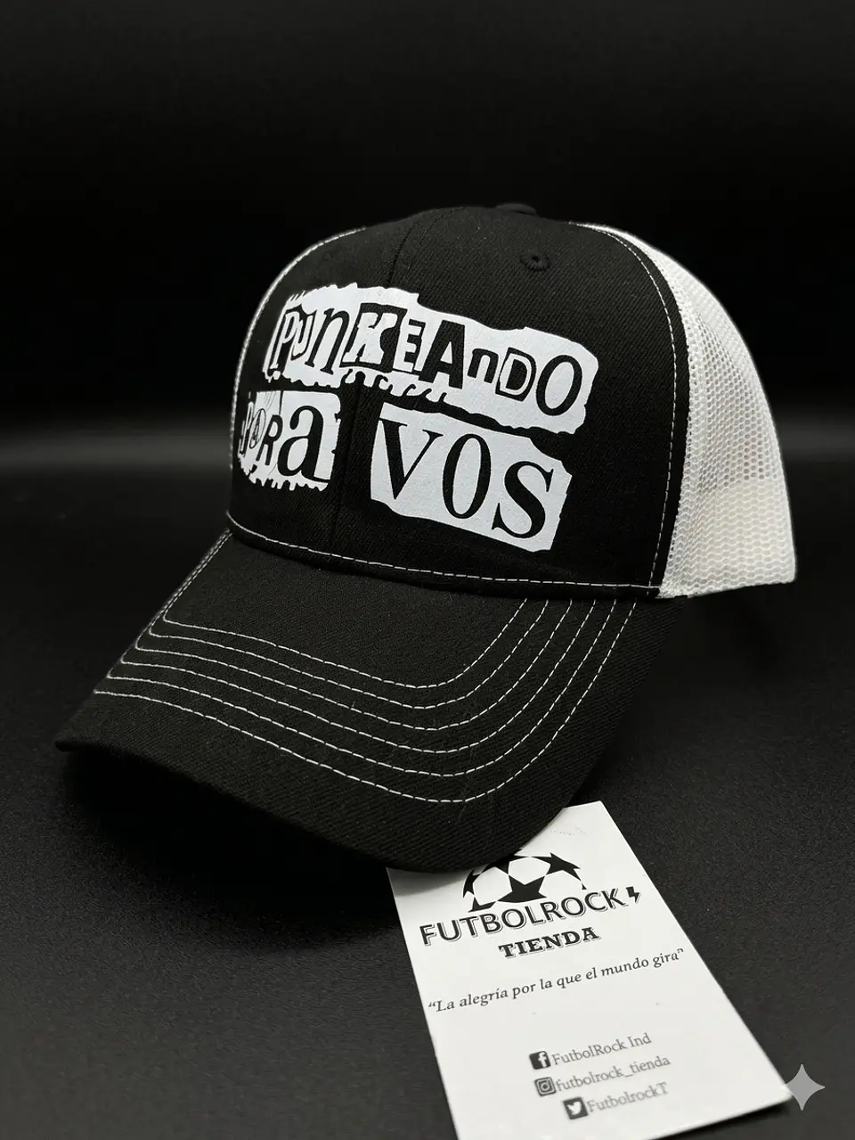 Gorra punkeando para vos 1
