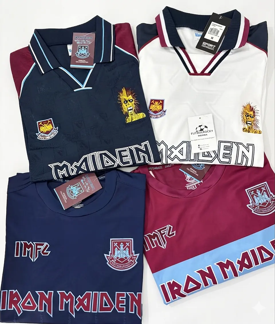 Camiseta MAIDEN FUTBOL-WEST HAM 1