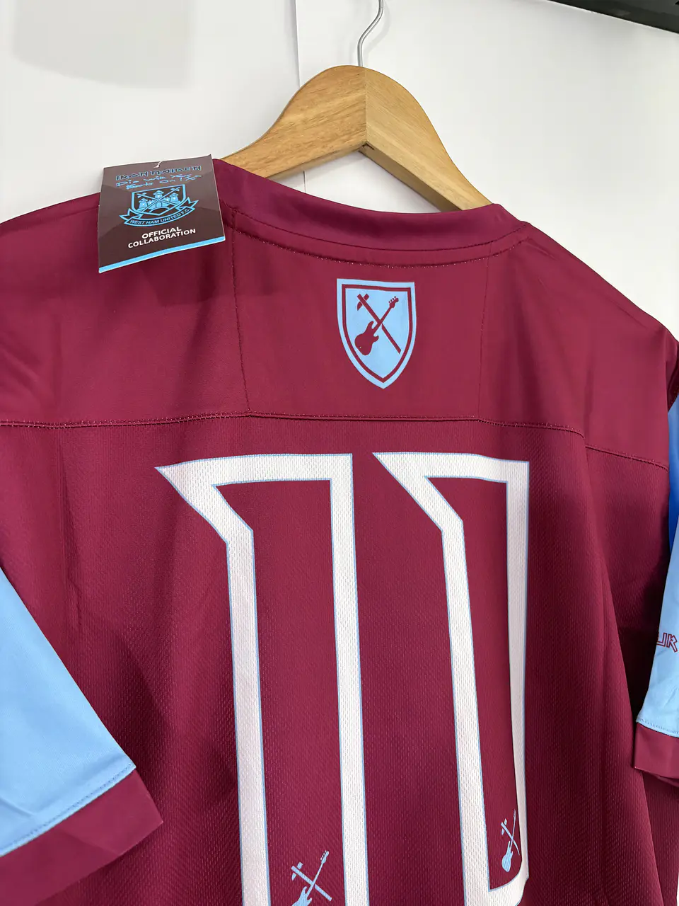 Camiseta MAIDEN FUTBOL-WEST HAM 10