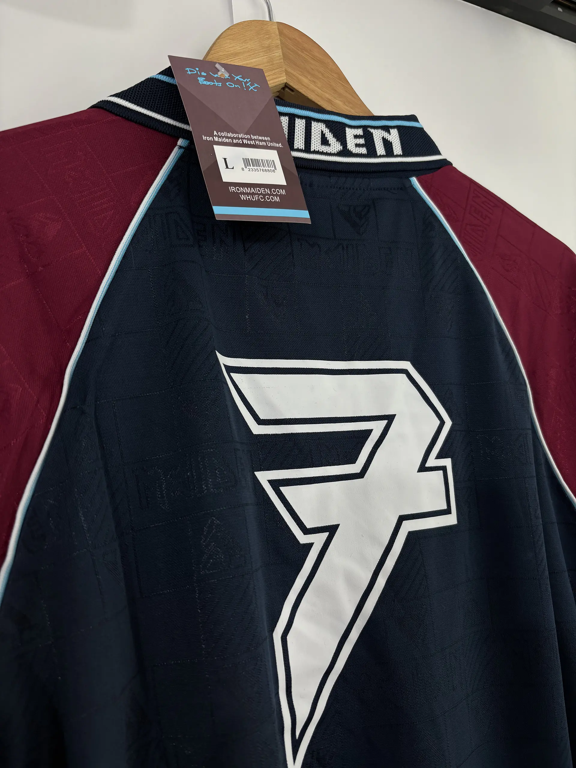 Camiseta MAIDEN FUTBOL-WEST HAM 11