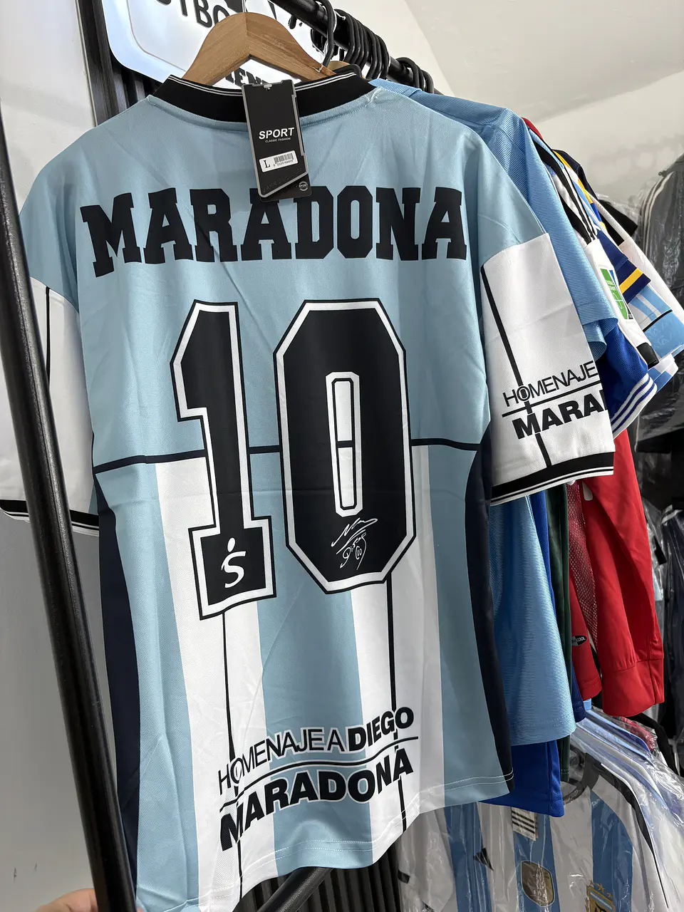 Camiseta Homenaje a Diego 4