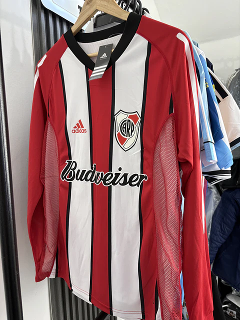 Camiseta River Retro tricolor 2003-2004
