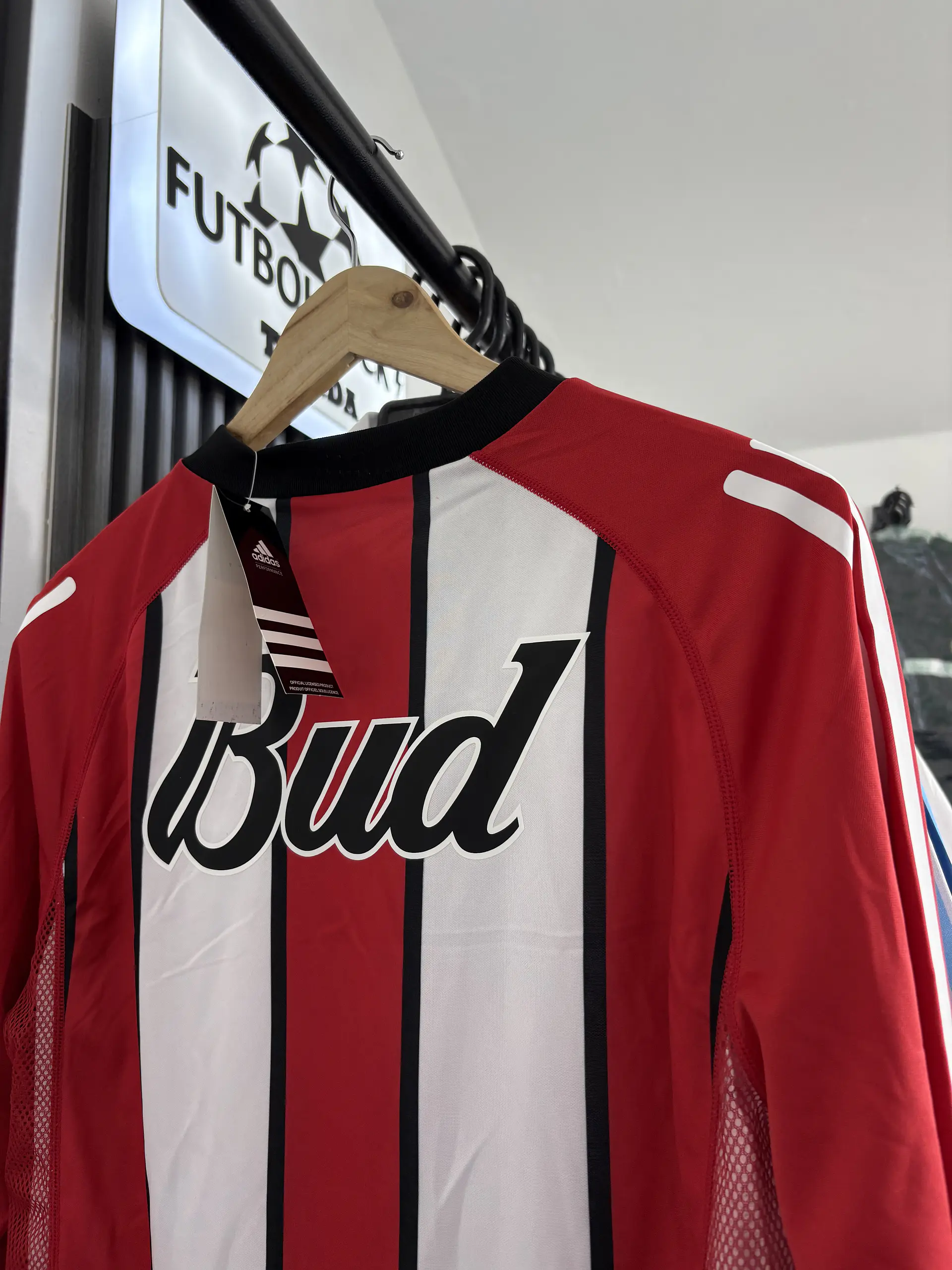 Camiseta River Retro tricolor 2003-2004 3