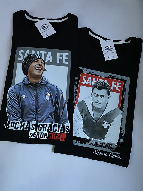 Camiseta Alfonso Cañon-Omar Perez -Santafe