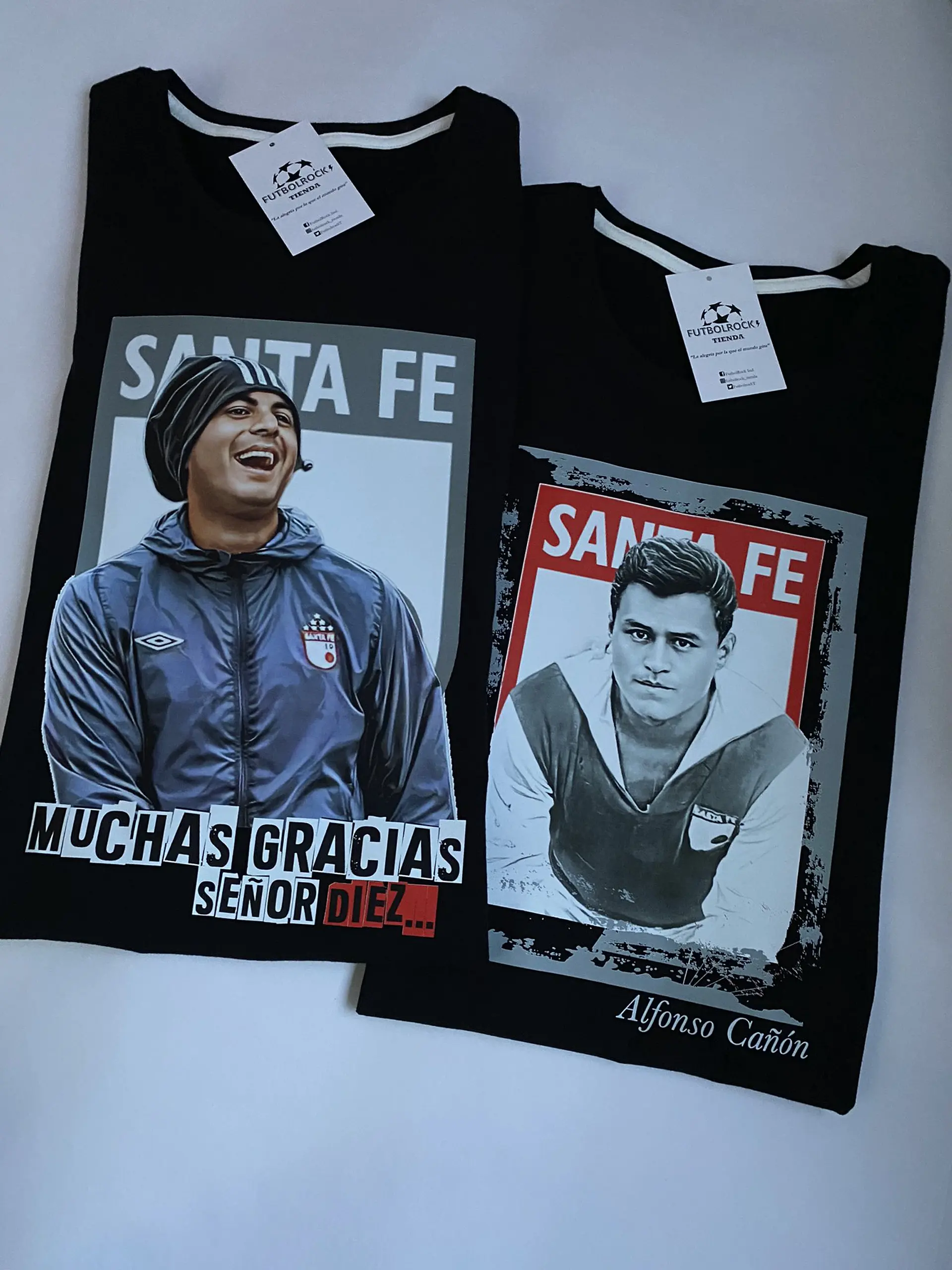 Camiseta Alfonso Cañon-Omar Perez -Santafe 1