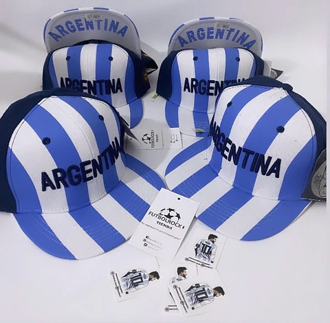 Gorra Argentina plana 