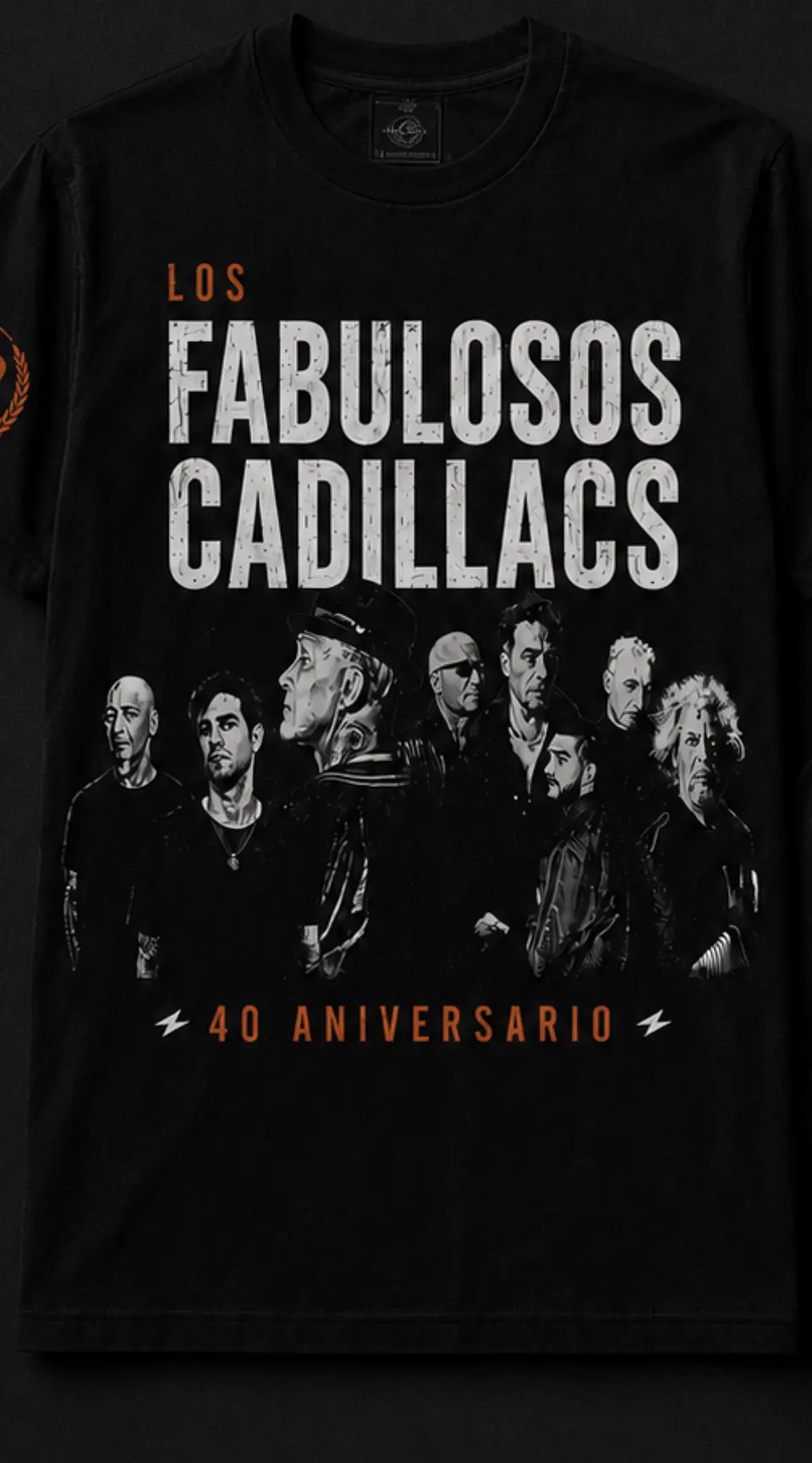 Camiseta Fabulosos Cadillacs  # 40 aniversario  5