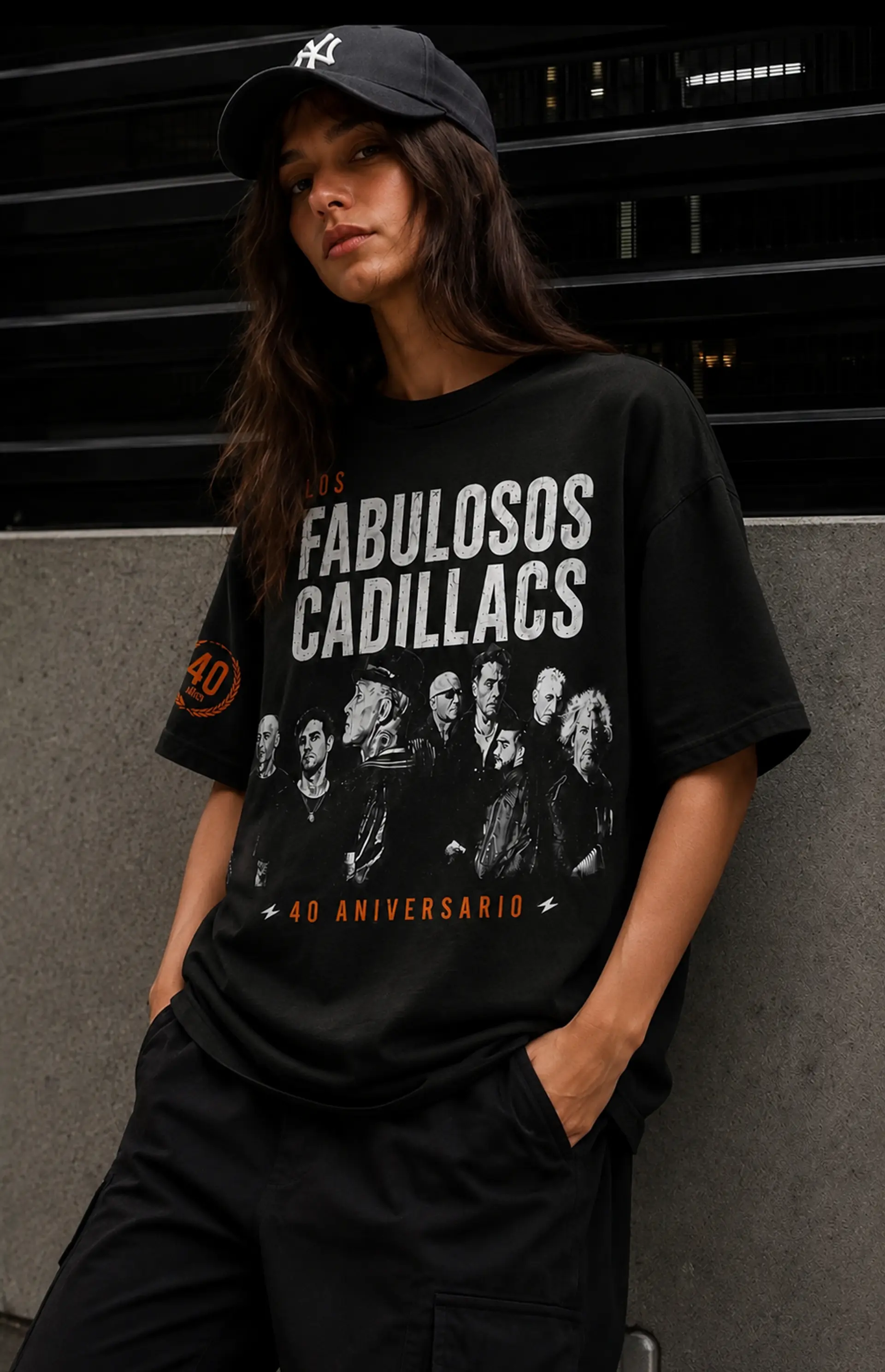 Camiseta Fabulosos Cadillacs  # 40 aniversario  1