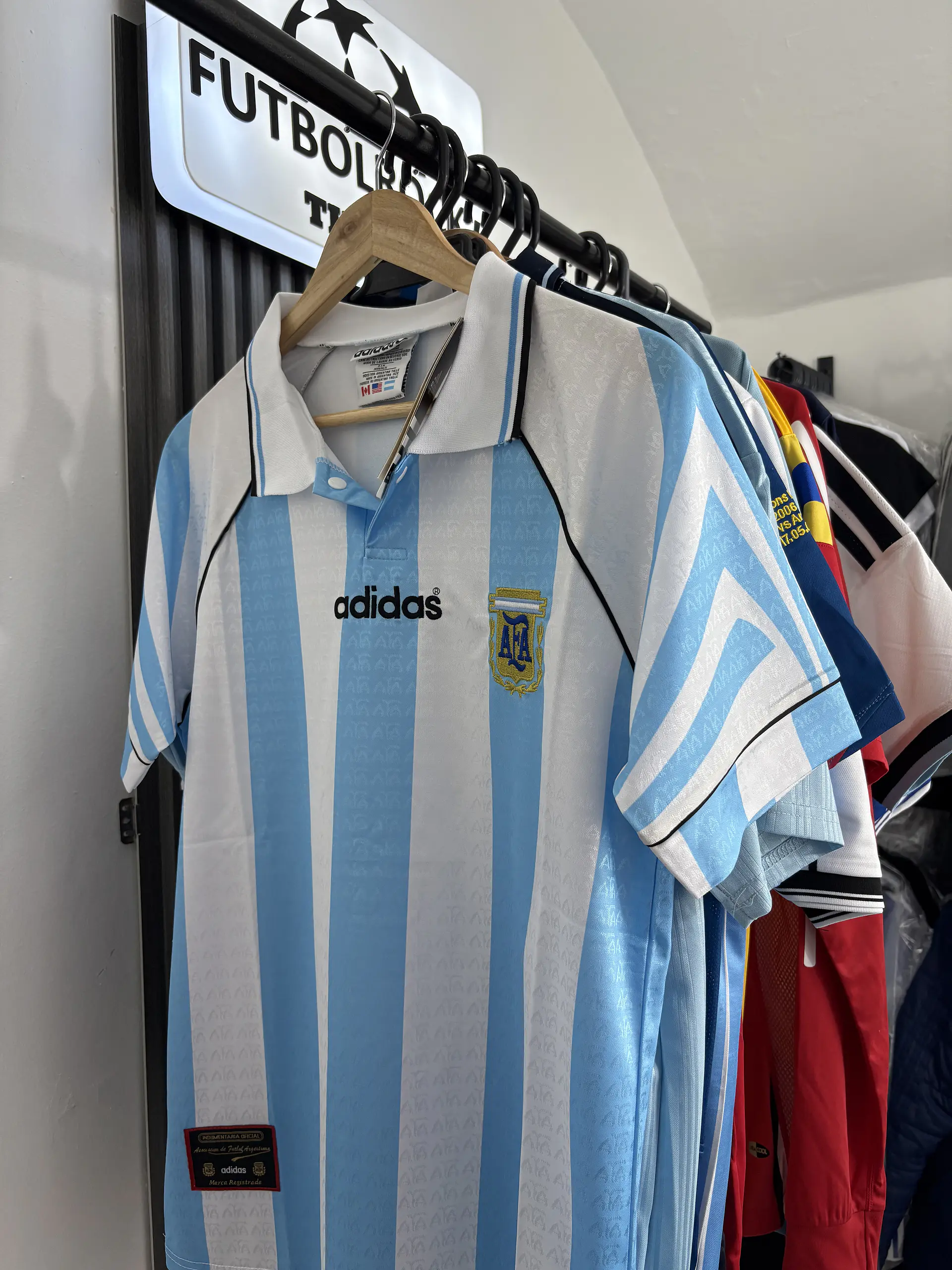 Camiseta retro argentina 1996 1