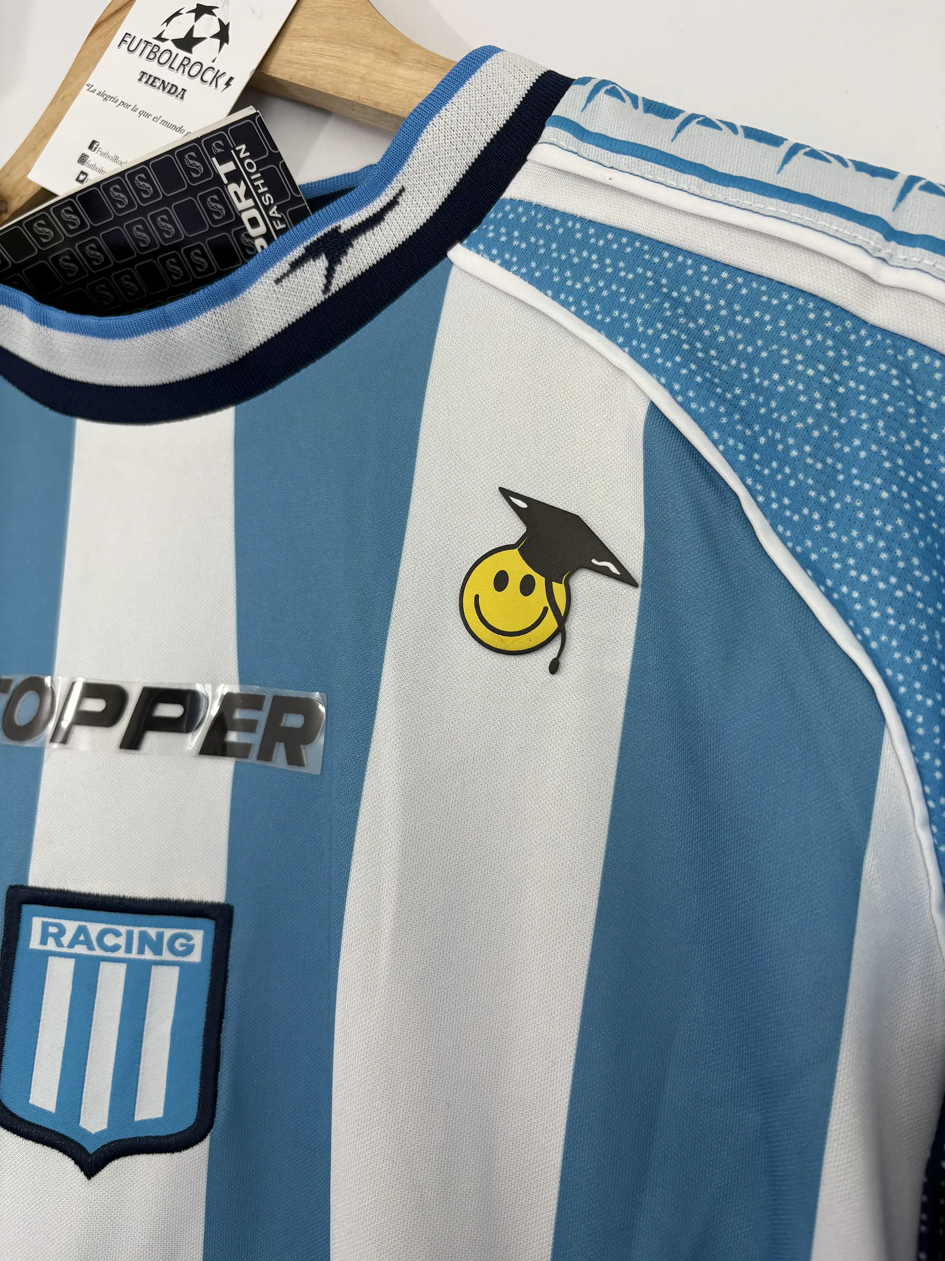 Camiseta retro Racing 2003-milito 4