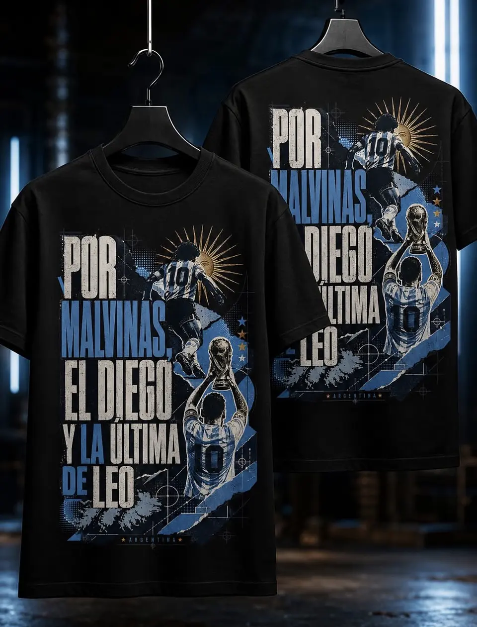 Camiseta Diego Maradona - Malvinas  1