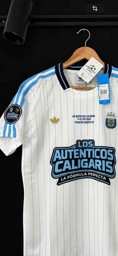Camiseta conmemorativa Auténticos Caligaris 