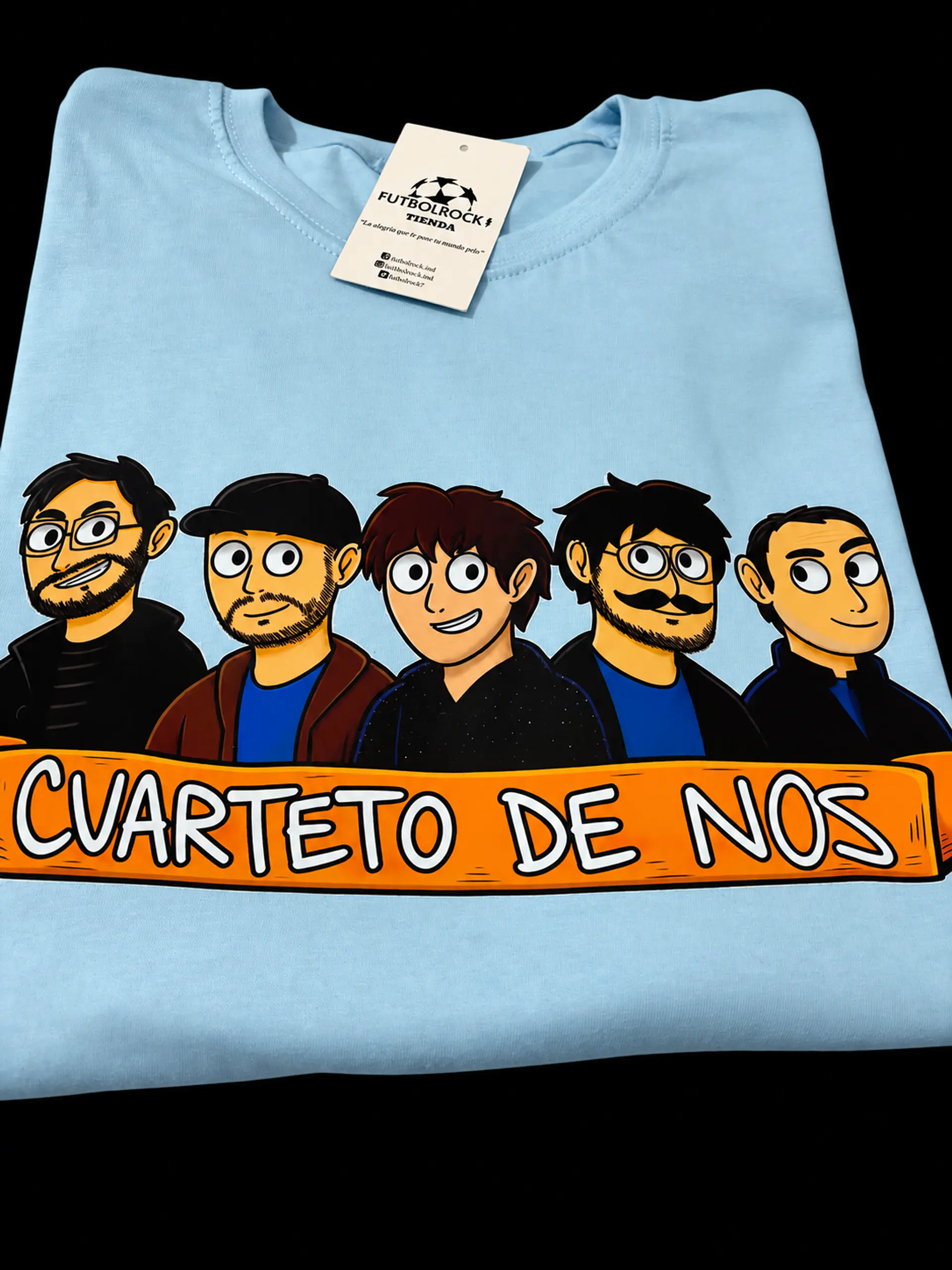 Camiseta Cuarteto de Nos 1