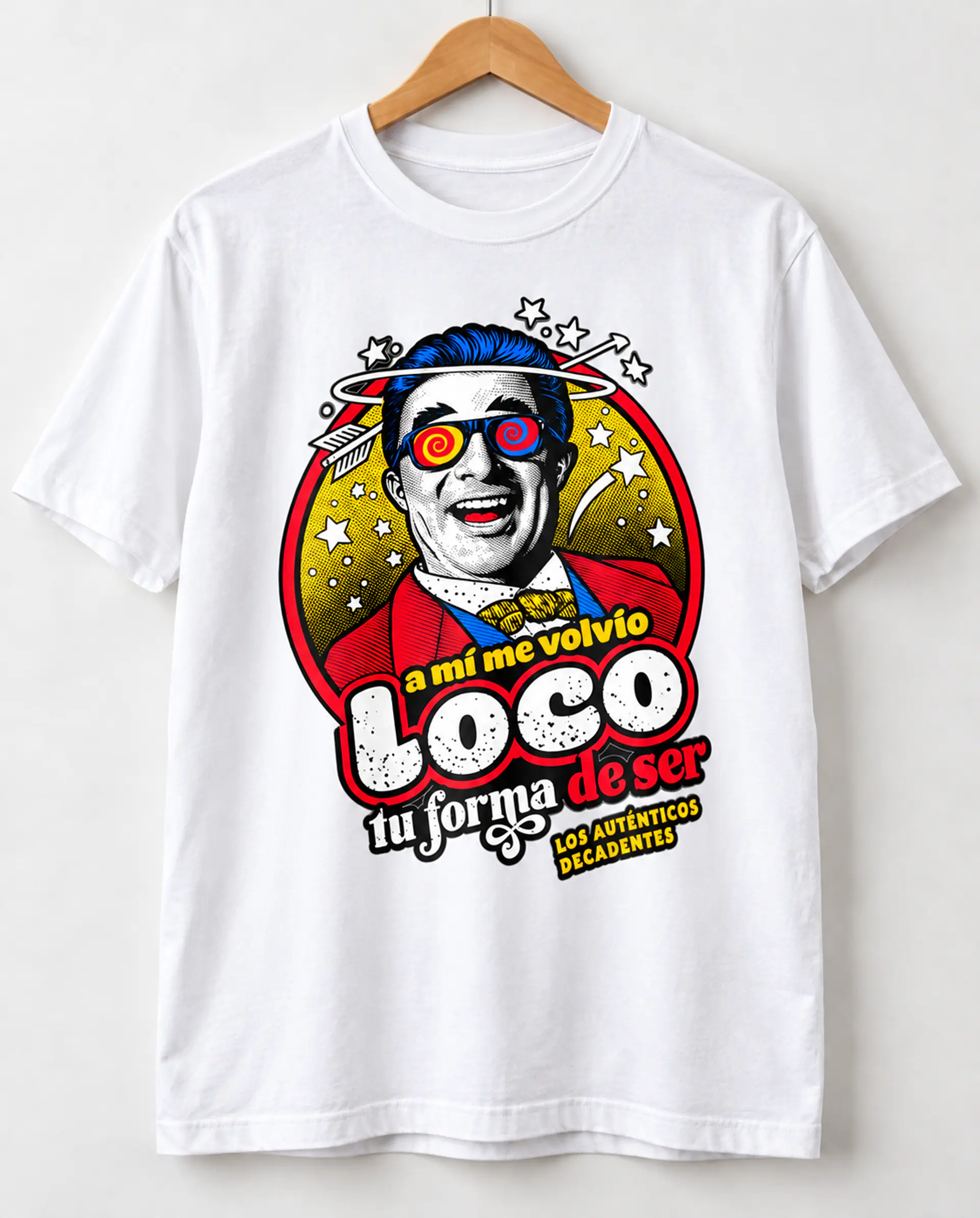 Camiseta auténticos decadentes  2